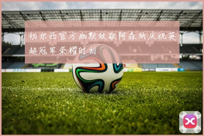 切尔西官方幽默致敬阿森纳庆祝英超冠军荣耀时刻