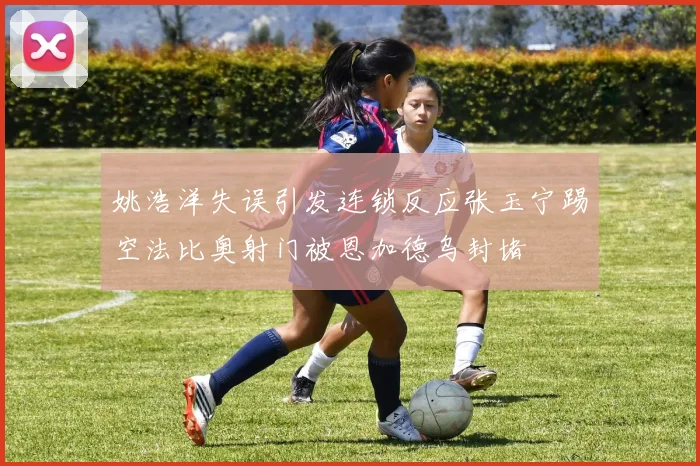 姚浩洋失误引发连锁反应张玉宁踢空法比奥射门被恩加德乌封堵